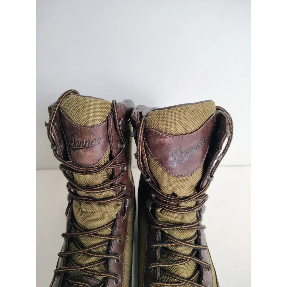 Danner Boots Men 52800 Hunting Brown Leather Lace Up Outdoor Gore-Tex Size 9D